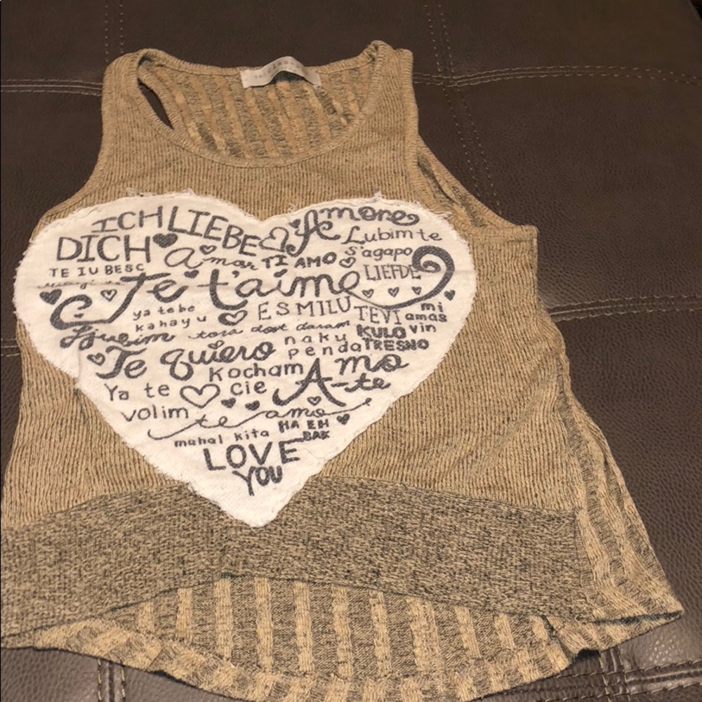 High low tank top.